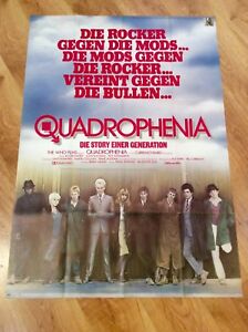 QUADROPHENIA Vintage MODS Movie Poster LAMBRETTA LI150 TV175 VESPA GS160 SCOOTER