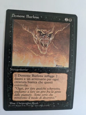 Italian Jovial Evil Legend MTG NM Free shipping with tracking - Image 1 of 2