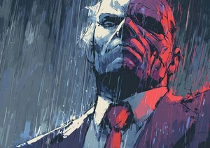Two-Face TMNT Art Card 1/1 PaintOholic signiert UNIKAT - Bild 1 von 2