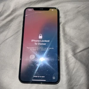 iPhone 11 Pro cracked screen and cannot be activated for part, not working - Afbeelding 1 van 4