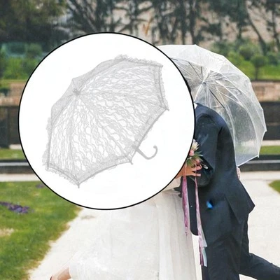 Мини вышивка кружева декоративный зонт диаметр 50 см для концерт театра - Изображение 1 из 2