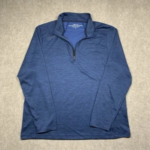 Vineyard Vines Pullover Herren 2XL Blau On-The-Go Sankaty Quarter Zip 1/4 OTG - Bild 1 von 14