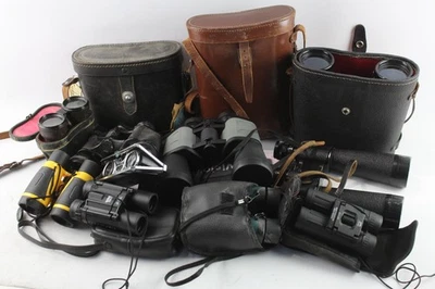 Assorted Vintage Binoculars of Various Brands and Magnifications Job Lot - Image 1 of 4