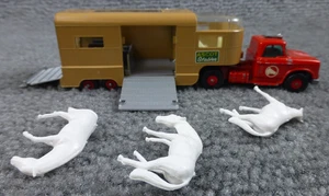 Matchbox Lesney King Size No. K-18 Dodge Tractor Articulated Horse Van 3 Horses - Picture 1 of 7