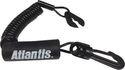 Atlantis Performance Floating Lanyards - Black - Kawasaki/Polaris/Tigershark/Wet - Image 1 of 4
