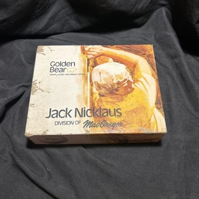 Vintage RARE Jack Nicholas 3 Golden Bear MacGregor Golf Balls + Royal Plus 6 - Image 1 of 4