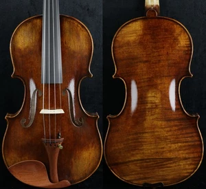 Nicely Master Handmade Violin after Guarneri del Gesu 1743 Cannone Full Violin - Picture 1 of 14