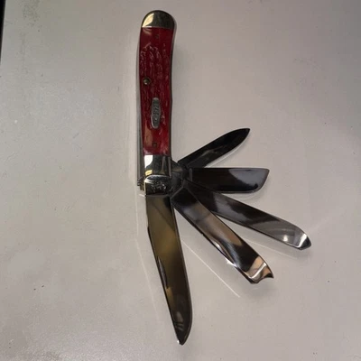 CUCHILLO CASE 6554 5 BADE, EXTREMADAMENTE RARO, COMO NUEVO, ¡DEBES VER FOTOS!! Foto 1 de 4