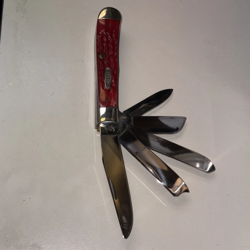 CUCHILLO CASE 6554 5 BADE, EXTREMADAMENTE RARO, COMO NUEVO, ¡DEBES VER FOTOS!! Foto 1 de 4