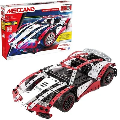 Spin Master Meccano Multimodello Da 25 Super Car Motorizzati 6062054 - Immagine 1 di 4