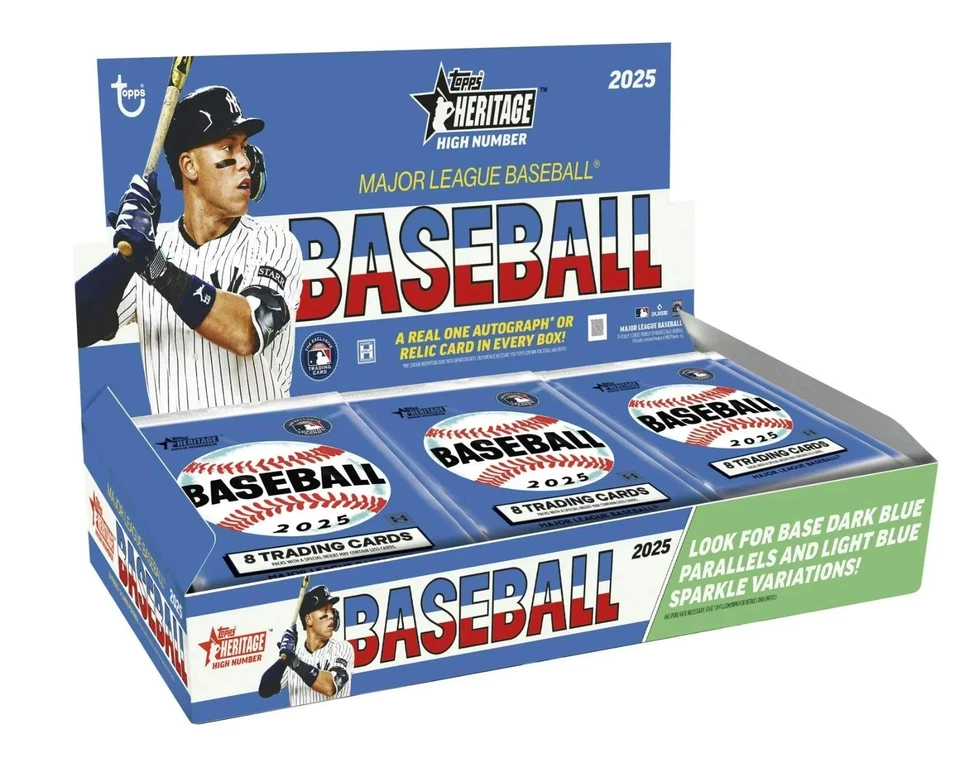 New Listing2025 Topps Heritage High Number Baseball Hobby Box -Sealed (In Hand, Quick Ship)