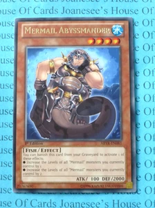ABYR-EN081 Mermail Abyssmander Rare Yu-Gi-Oh Card 1st Edition New - Picture 1 of 4