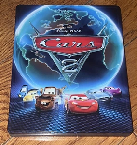 Disney Pixar Cars 2 3D 4-Discs Bluray Future Shop Limited Edition Steelbook - Picture 1 of 5
