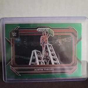 2023 Panini Prizm WWE - Green Prizm #96 Austin Theorie - Bild 1 von 2