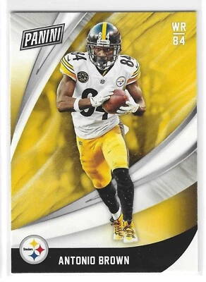 ANTONIO BROWN 2018 PANINI BLACK FRIDAY STEELERS $1.99 ROOM - Image 1 of 2