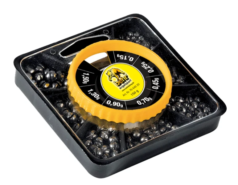 Klemmblei Angelblei Bleiverteiler Blei Schrotblei Angelzubehör Bleischrot 150g - Bild 1 von 2