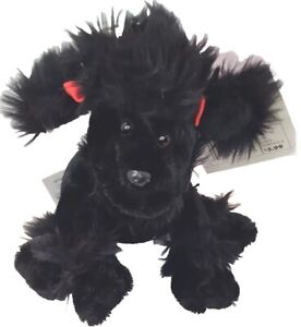 Black Poodle 8" Dog Plush Stuffed Animal Toy DanDee Collectors Choice K Mart NWT