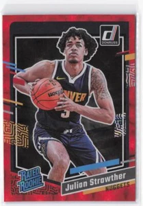 2023-24 Donruss Julian Strawther RC #242 Red International - Picture 1 of 2