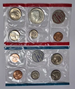 1969 US P & D MINT SET - Picture 1 of 3