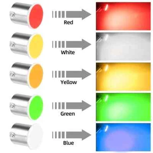 Car 1156 BA15S 382 P21W 12 COB SMD LED 2W Turn Tail Backup Reverse Light Bulb UK - Picture 1 of 16