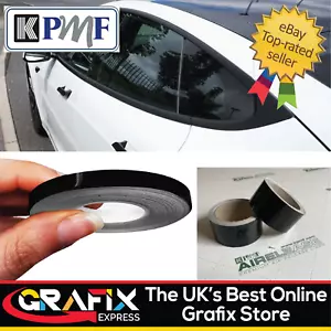 Nastro eliminazione cromato nero lucido 40 mm x 10 m vinile avvolgente CROMATO - Foto 1 di 8