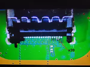 PS5 SLIM Console HDMI Port CERAMIC CAPACITORS CAP Playstation 5 SMD x20 Pcs FAST - Picture 1 of 1
