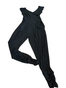 Mono Discoteca Años 80 Unitsrd Elástico Lycra Negro Nueva Ola Lentejuelas Pequeñas - Imagen 1 de 6