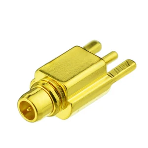 MMCX Plug Male edge mount PCB Connector Gold for DIY SE215 SE315 SE425 earphone - Picture 1 of 4