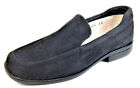 DE OSU-FARO - Spain -Girls Black Nubuck Leather Loafers -European Shoes -Size 12