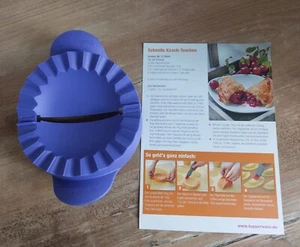 Tupperware Teigfalle Lila Maultaschenformer Teigtaschenformer + Rezepte - Bild 1 von 1