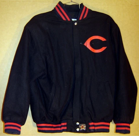 CINCINNATI REDS JEFF HAMILTON WOOL Black Size XXL JACKET AND FREE CAP Cover