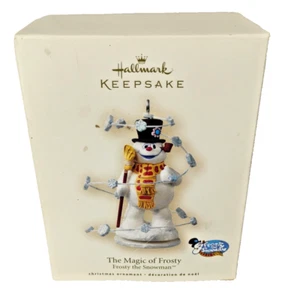 Hallmark Christmas Ornament In Box 2007 The Magic Of Frosty The Snowman - Picture 1 of 6