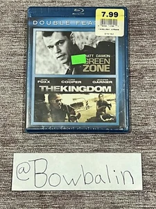 Green Zone / The Kingdom (Blu-ray) Double Feature - Brand New Factory Sealed! - Picture 1 of 2