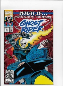 Marvel Comics What If  # 45 Vol2 Barbara Ketch had become Ghost Rider Very Fine - Picture 1 of 1