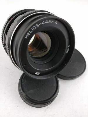 Helios 44m-4 Serviced 58mm f2 Swirly Bokeh portrait Lens DSLR Mount M42 CLA - Image 1 of 4