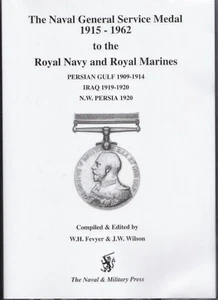 NGS Medal 1915-1962 to the Royal Navy and Royal Marines BARS Persian Gulf etc - Picture 1 of 1