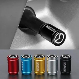 4PCS Metal Alloy Car Wheel Tire Air Valve Stem Cap Fits for Most Mazda Cars&SUVs - Picture 1 of 17