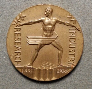 Sogenannter Dollar HK-463, offizielle Medaille, Century Of Progress International Expos - Bild 1 von 2