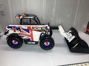 JCB Agripro Loadall UK Union Flag Jack 75 Year Anniversary Diecast 1:32 Scale - Picture 1 of 3