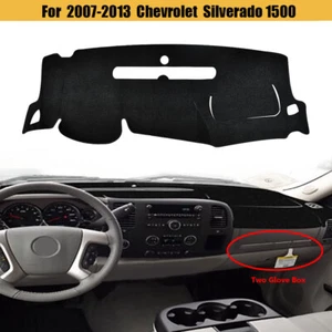 Cubierta de tablero para Chevy Silverado GMC Sierra 1500 2007-2013 alfombrilla de tablero - Imagen 1 de 13