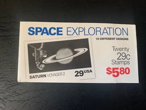 US Stamps SC# BK192 Space Exploration 29c Bklt of 20 P#111111 MNH 1991 - Picture 1 of 3