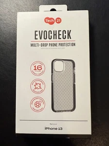 Tech21 Evo Check Series Flexible Gel Case for Apple iPhone 13_Translucent - Zdjęcie 1 z 4