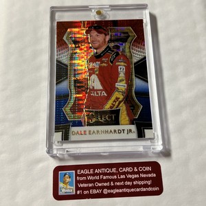 2017 NASCAR Dale Earnhardt Jr. Panini Select RWB Prizm SP #/299 w/Mag EA 230102