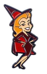 Bewitched TV Show Samantha Character 1.5 Inch Tall Enamel Metal Pin - Picture 1 of 1