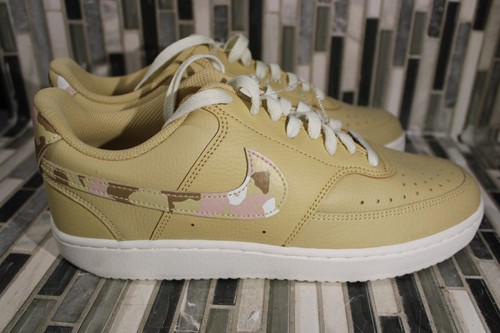Scarpe da ginnastica casual beige Nike Court Vision Low DX3734 200 taglia 9 5
