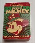 NEUF mini cartes à jouer Celebrating Walt Disney's MICKEY Happy Holidays 