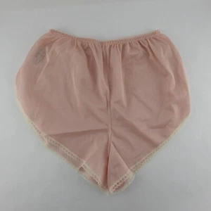 Mutandine vintage Avon NOS rosa nylon pizzo vita alta taglia media nuove - Foto 1 di 4