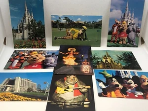 Vintage Konvolut 9 Disney World Postkarten sehr schöner Zustand 70er Jahre ca. - Bild 1 von 19