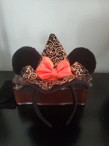 2009 Disney Parks Jugend Minnie Maus Halloween Hexenohren: SELTEN! - Bild 1 von 4