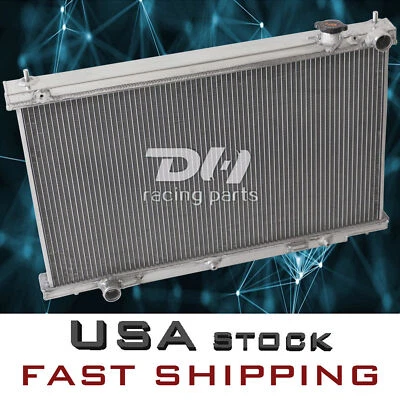 Radiador de refrigeración de aluminio de 3 filas para Infiniti G35 2003-2007 cupé sedán de 3,5 L Foto 1 de 4